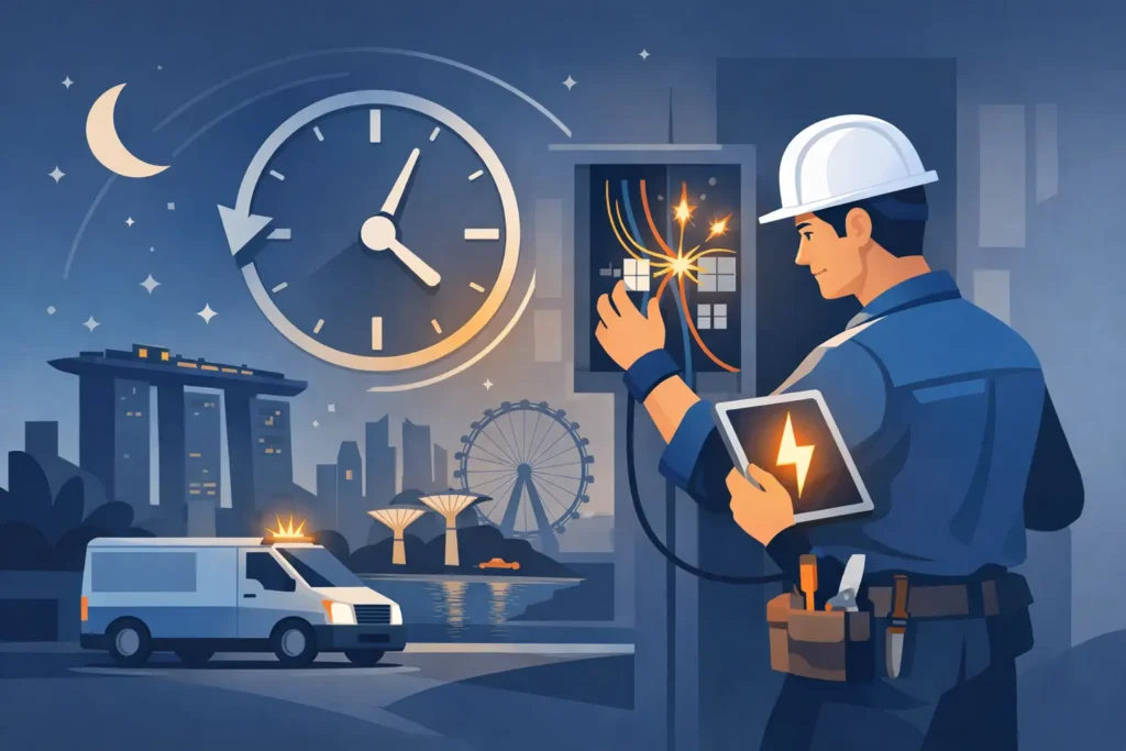 24 Hour Electrical Service Singapore for Urgent Faults