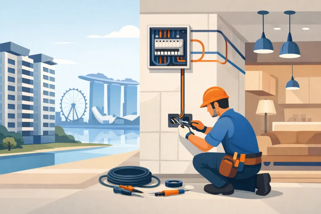BTO Electrical Wiring Installation Singapore