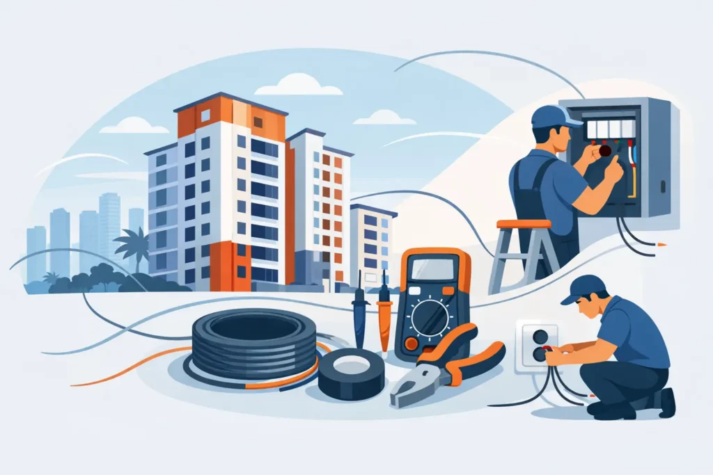 HDB Electrical Rewiring Cost Singapore Guide