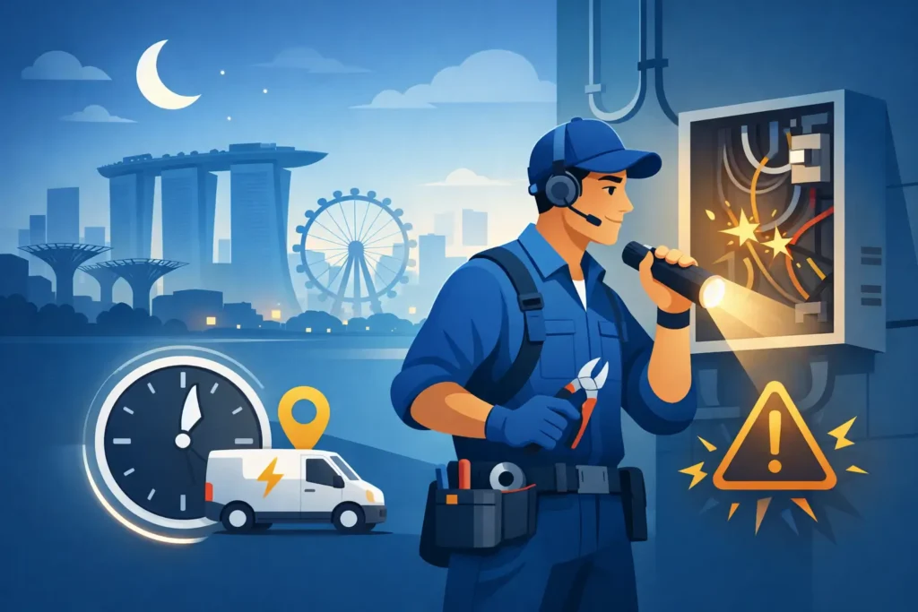 24 Hour Electrician Singapore for Urgent Faults