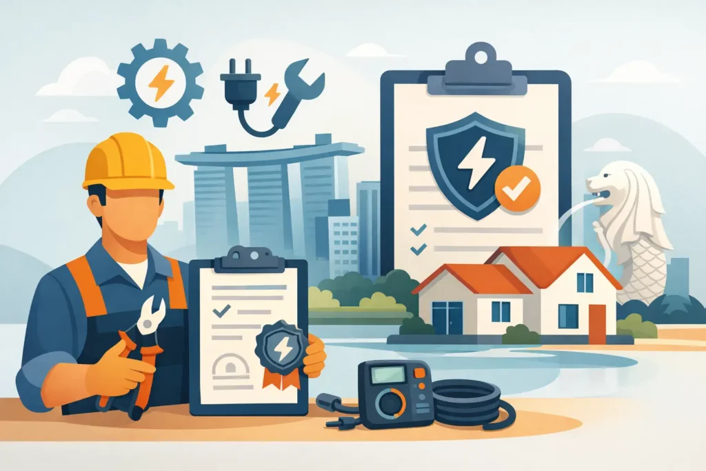 Electrician Certification for Singapore Property Owners