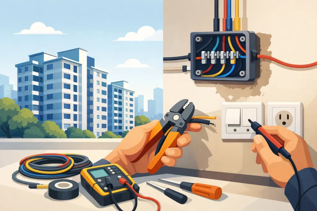 HDB Flat Electrical Rewiring Cost Explained