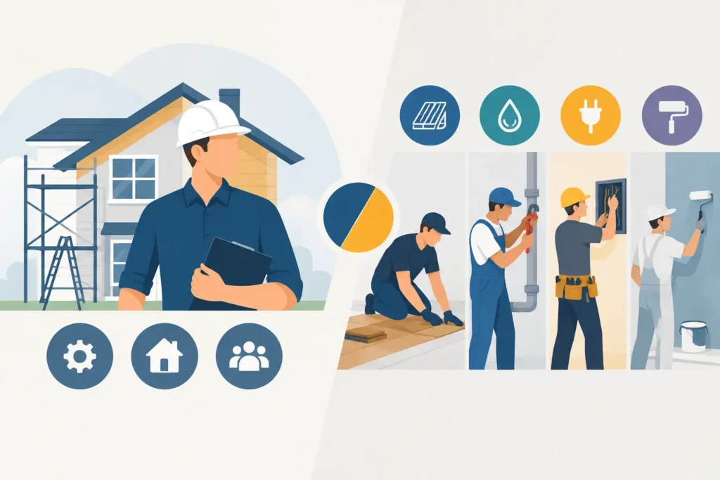 Renovation Contractor Versus Separate Trades